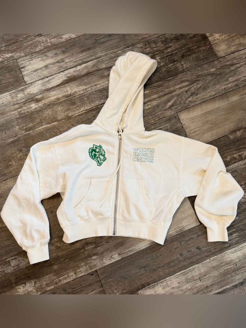 Darc Sport Hawaii Cropped Hoodie NWOT